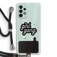 Girl Gang: Samsung Galaxy A52s 5G Transparant Hoesje met koord