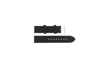 Horlogeband Guess W0315L1 Rubber Zwart 20mm