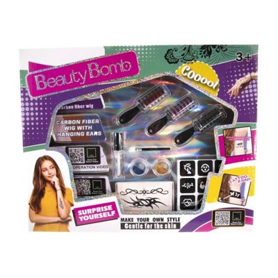 Haar en tattoo painting set