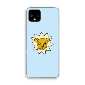Kleine leeuw: Pixel 4 Transparant Hoesje