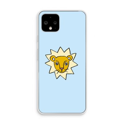 Kleine leeuw: Pixel 4 Transparant Hoesje