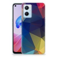 OPPO A96 | OPPO A76 TPU Hoesje Polygon Dark