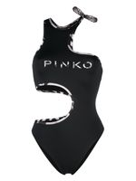 PINKO maillot de bain à logo imprimé - Noir - thumbnail