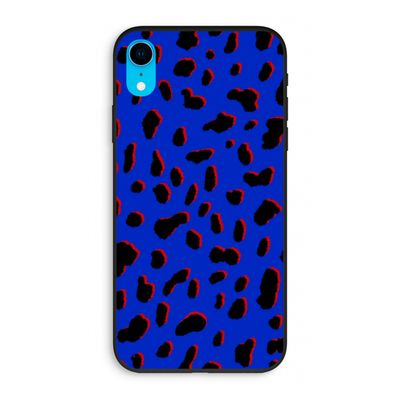 Blue Leopard: iPhone XR Biologisch afbreekbaar hoesje