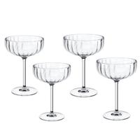 VILLEROY & BOCH - Rose Garden - Champagnecoupe s/4