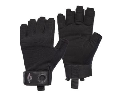 Black diamond Crag Half-Finger Handschoen Black M