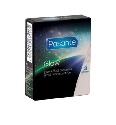 Pasante Pasante Pasante Glow Condooms - 3 Stuks (3stuks) Pasante Pasante Pasante Glow Condooms - 3 Stuks (3stuks)