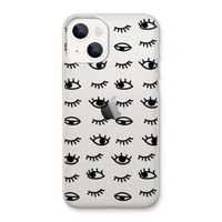 Eye pattern #2: iPhone 13 Transparant Hoesje