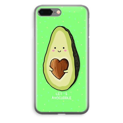 Avocuddle: iPhone 8 Plus Transparant Hoesje