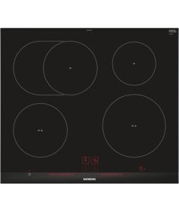 Siemens EH675LFC1E kookplaat Zwart, Roestvrijstaal Ingebouwd Inductiekookplaat zones 4 zone(s)