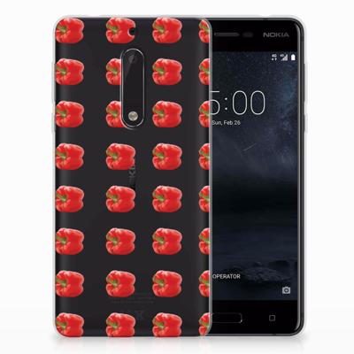 Nokia 5 | Siliconen Case | Paprika Red
