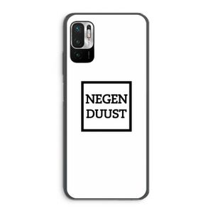 Negenduust vierkant: Xiaomi Redmi Note 10 5G Transparant Hoesje