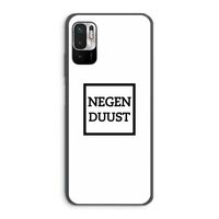 Negenduust vierkant: Xiaomi Redmi Note 10 5G Transparant Hoesje