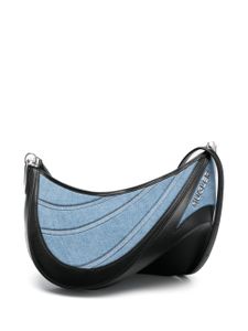 Mugler sac porté épaule en jean - Bleu