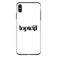 Topwijf Wit: iPhone XS Max Tough Case