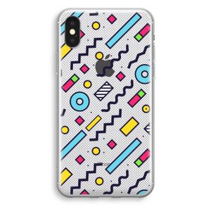 8-bit N°8: iPhone XS Transparant Hoesje