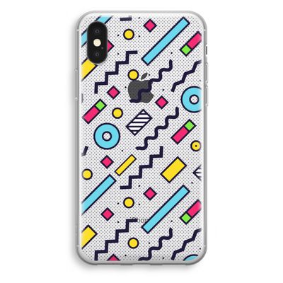 8-bit N°8: iPhone XS Transparant Hoesje