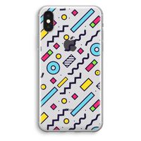 8-bit N°8: iPhone XS Transparant Hoesje