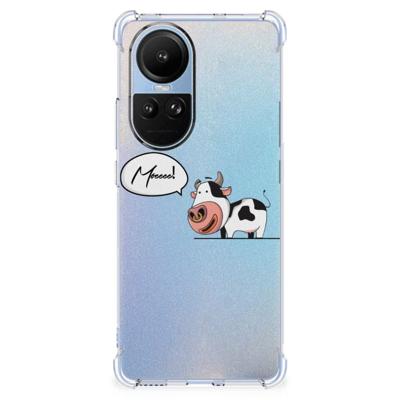 OPPO Reno10 | 10 Pro Stevig | Bumper Hoesje | Cow OPPO Reno10 | 10 Pro Stevig | Bumper Hoesje | Cow
