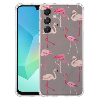 TPU Telefoonhoesje Samsung Galaxy A17 - Flamingo schokabsorberende backcover