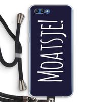 Moatsje!: Honor 10 Transparant Hoesje met koord