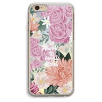 Kindness matters: iPhone 6 Plus / 6S Plus Transparant Hoesje