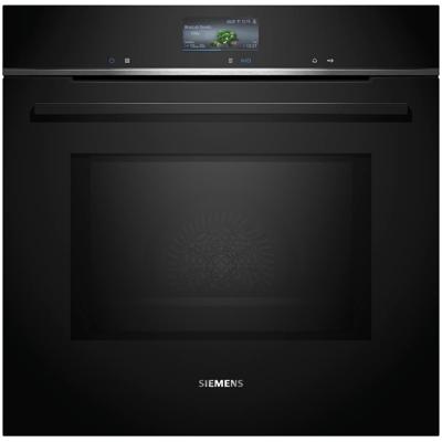 SiemensHM736G1B1 Inbouw oven met magnetron Zwart