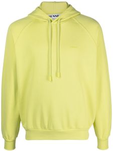 Sunnei hoodie en coton biologique - Vert