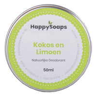 HappySoaps Kokos & Limoen Deodorant