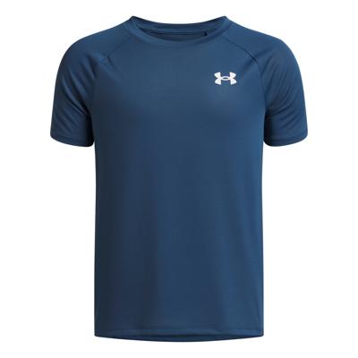 Under Armour Tech 2.0 Trainingsshirt Kids Donkerblauw Wit