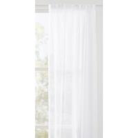Leen Bakker - Vitrage Suus - 295 Cm - Polyester - Wit - H298 Cm