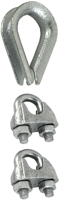 Connex Kabelklem 3Mm 2St + Kabelkous Vz - DY270515