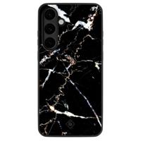Samsung Galaxy S25 FE hoesje - Marmer zwart