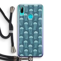 Kwallie: Huawei P Smart (2019) Transparant Hoesje met koord