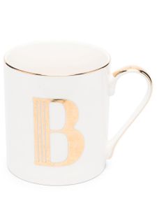 Bitossi Home tasse Letter-B en porcelaine - Blanc