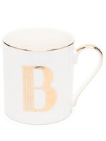 Bitossi Home tasse Letter-B en porcelaine - Blanc