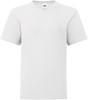 Fruit Of The Loom F130K Kids´ Iconic T - White - 140