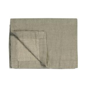 Pure 52 Plaid|sprei Coolgrey | 160 cm x 160 cm | Grijs | Linnen