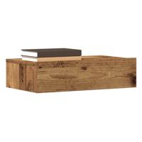 Nachtkastje 60x35 cm spaanplaat oud hout Nachtkastje 60x35 cm spaanplaat oud hout