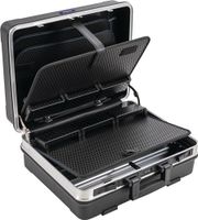 Promat Hardkunststof koffer | BxDxHmm met gereedschapsmodule | 29 l ABS kunststof | aluminium-frame - 4000871663 4000871663