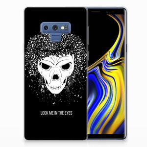 Silicone Back Case Samsung Galaxy Note 9 Skull Hair