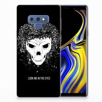 Silicone Back Case Samsung Galaxy Note 9 Skull Hair - thumbnail