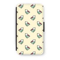 Vogeltjes: iPhone X Flip Hoesje