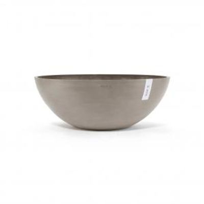 Ecopots Vienna kunststof bloempot Taupe - Ø 67 cm