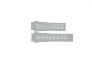 Horlogeband Tag Heuer SAR8A80-FT6056 Silicoon Wit 22mm