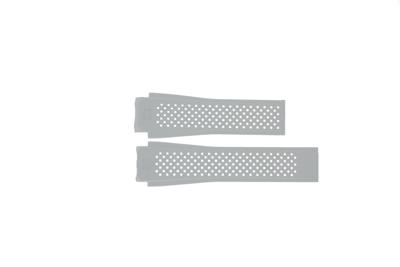 Horlogeband Tag Heuer SAR8A80-FT6056 Silicoon Wit 22mm