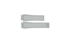 Horlogeband Tag Heuer SAR8A80-FT6056 Silicoon Wit 22mm