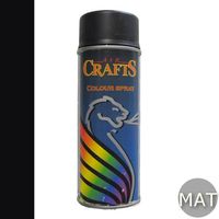 Crafts Spray RAL 9005 Deep Black | Gitzwart | Mat