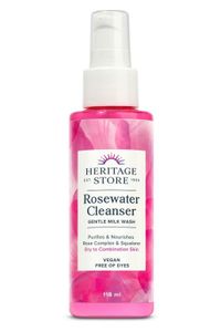 Heritage Store Rosewater cleanser (118 ml)