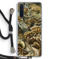Haeckel Lacertilia: Oppo A91 Transparant Hoesje met koord